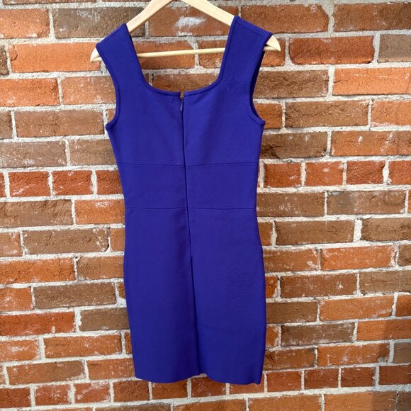 Alice + Olivia Royal Purple Bodycon Mini Dress XS - Picture 2 of 7